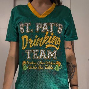 St. Patrick's drinking team jersey